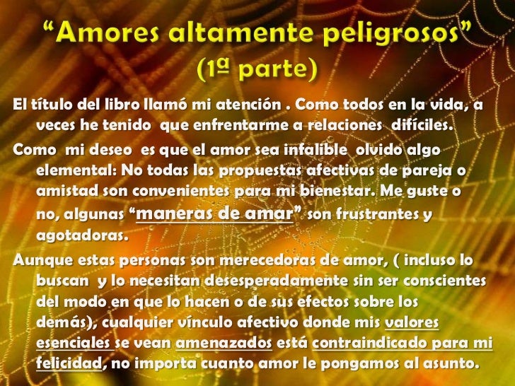 descargar libro amores altamente peligrosos walter riso